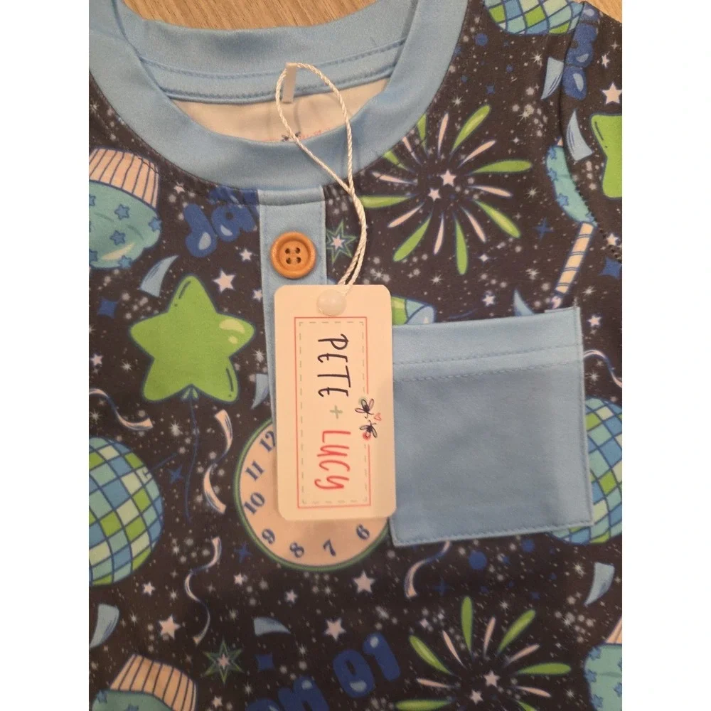 Pete & Lucy Ball Drop Boys Romper Size 0-3m